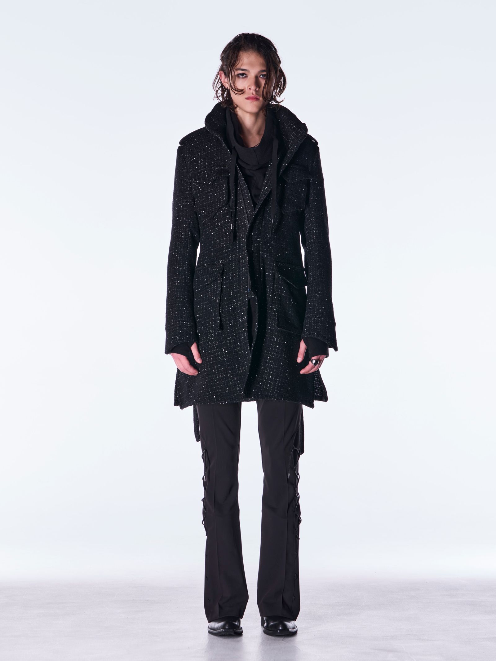 【予約品 6月29日(月) 締切】Heat Tech Jersey Loose Neck Pull Over / ルーズネック プルオーバー / ブラック