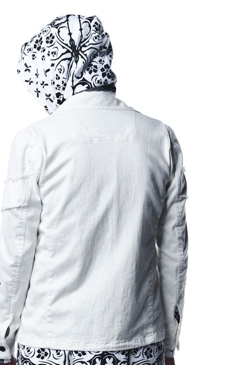 《予約品》 G-Jacket ジャケット WhiteDenim 刺繡無し / White 【kiryuyrik】 9月入荷予定