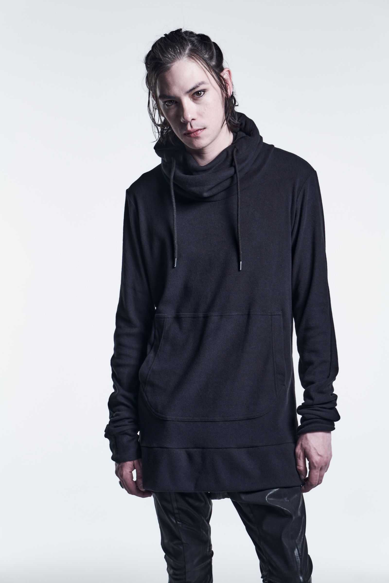 《予約品》 忍者NINJA-Hoodie3 HeatTechJersey / Black 【kiryuyrik】 9月入荷予定
