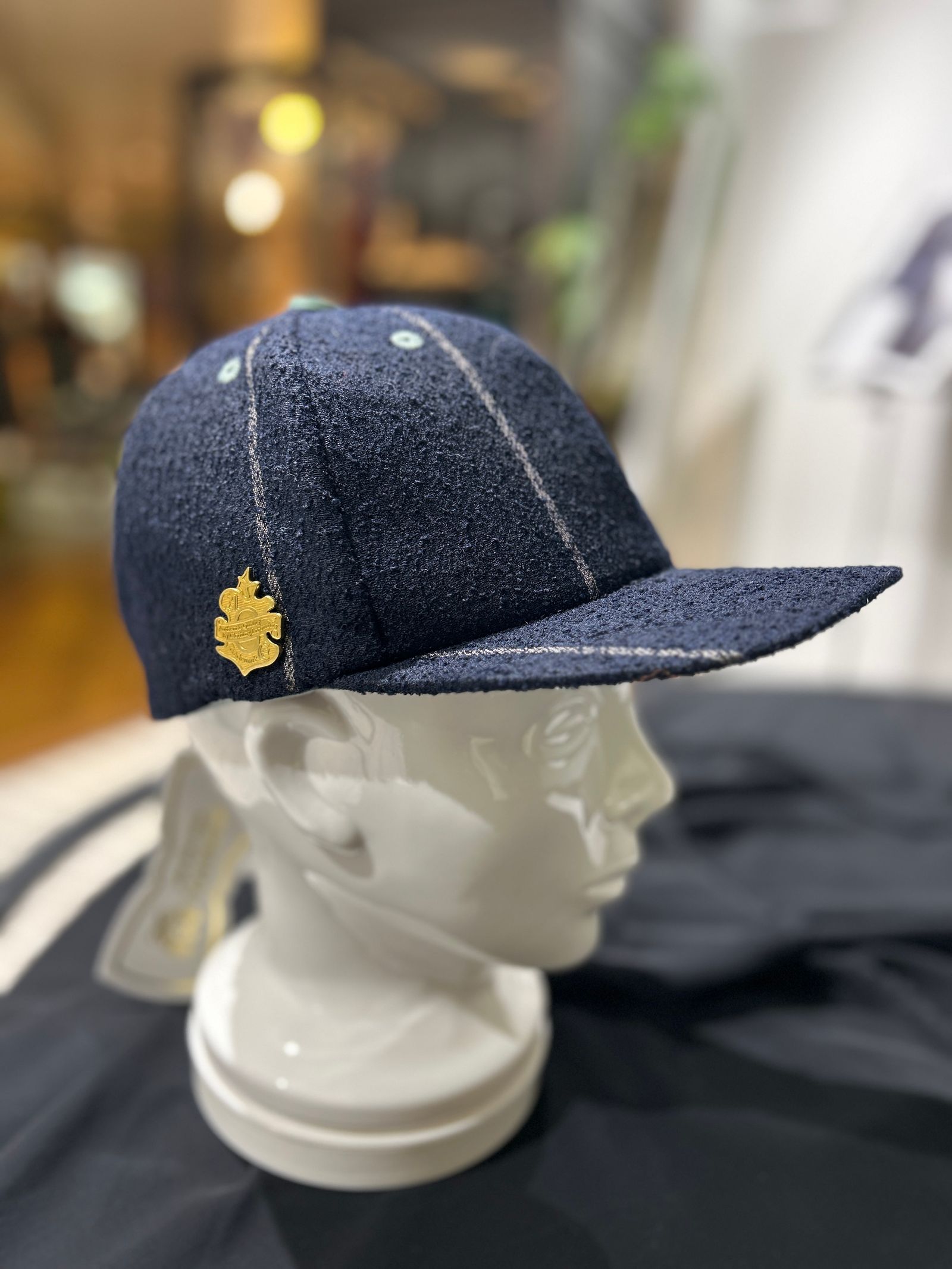 ストライプキャップ 【A(LeFRUDE)E】