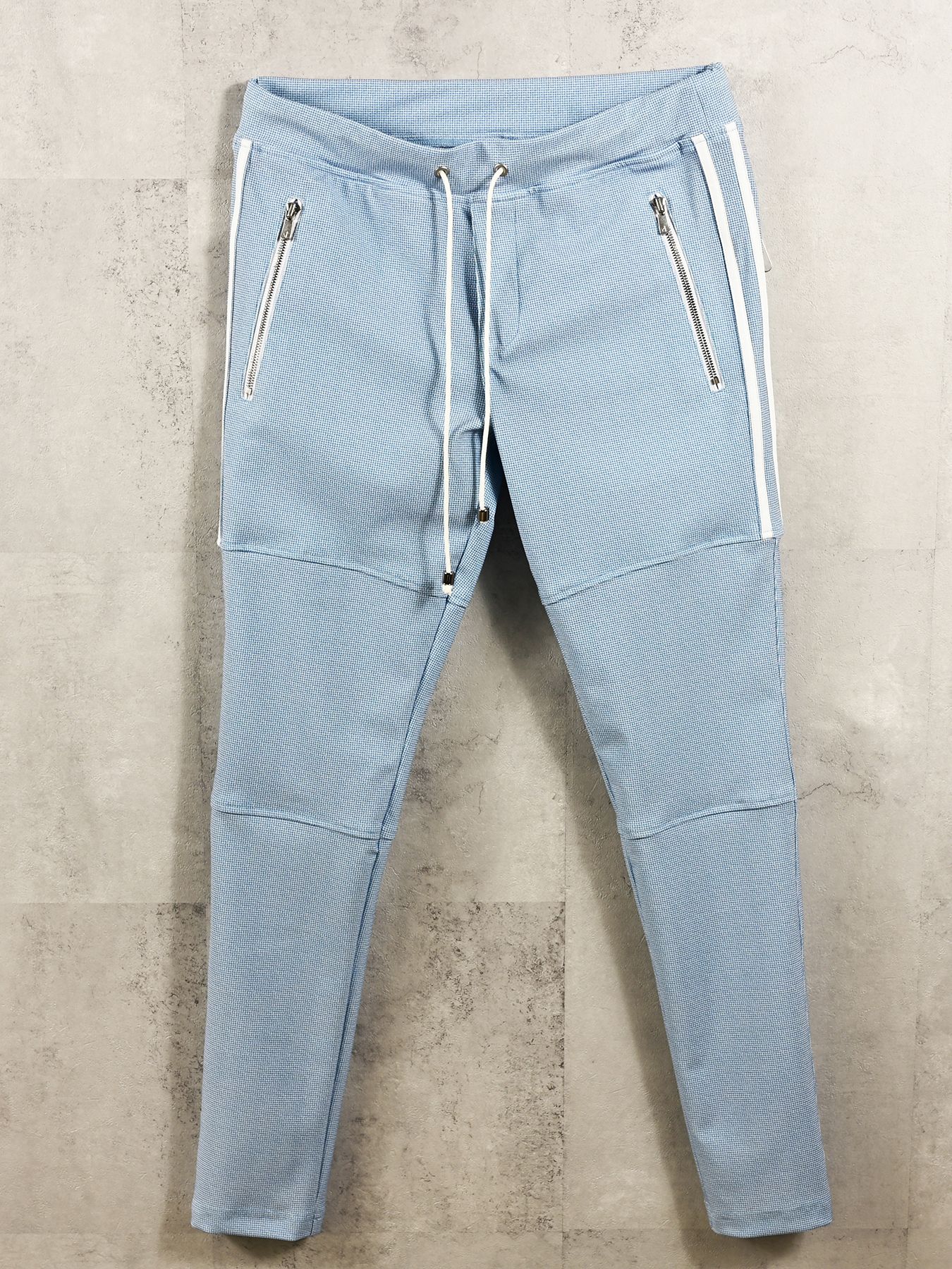 【予約品 】Johnson LINE PT / ジョンソンラインパンツ / チェックサックス