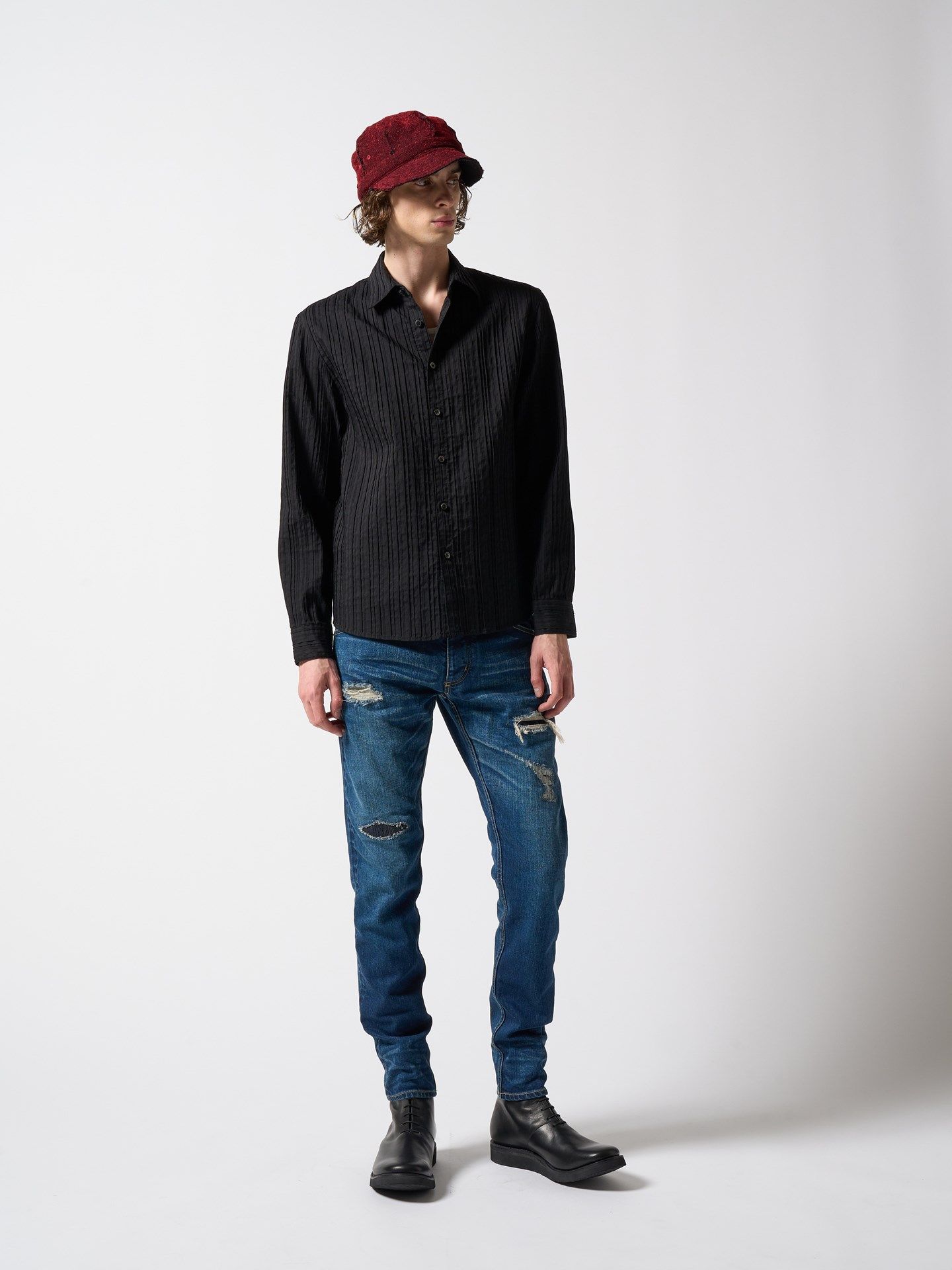 【予約品】  warm work cap / ワークキャップ / レッド