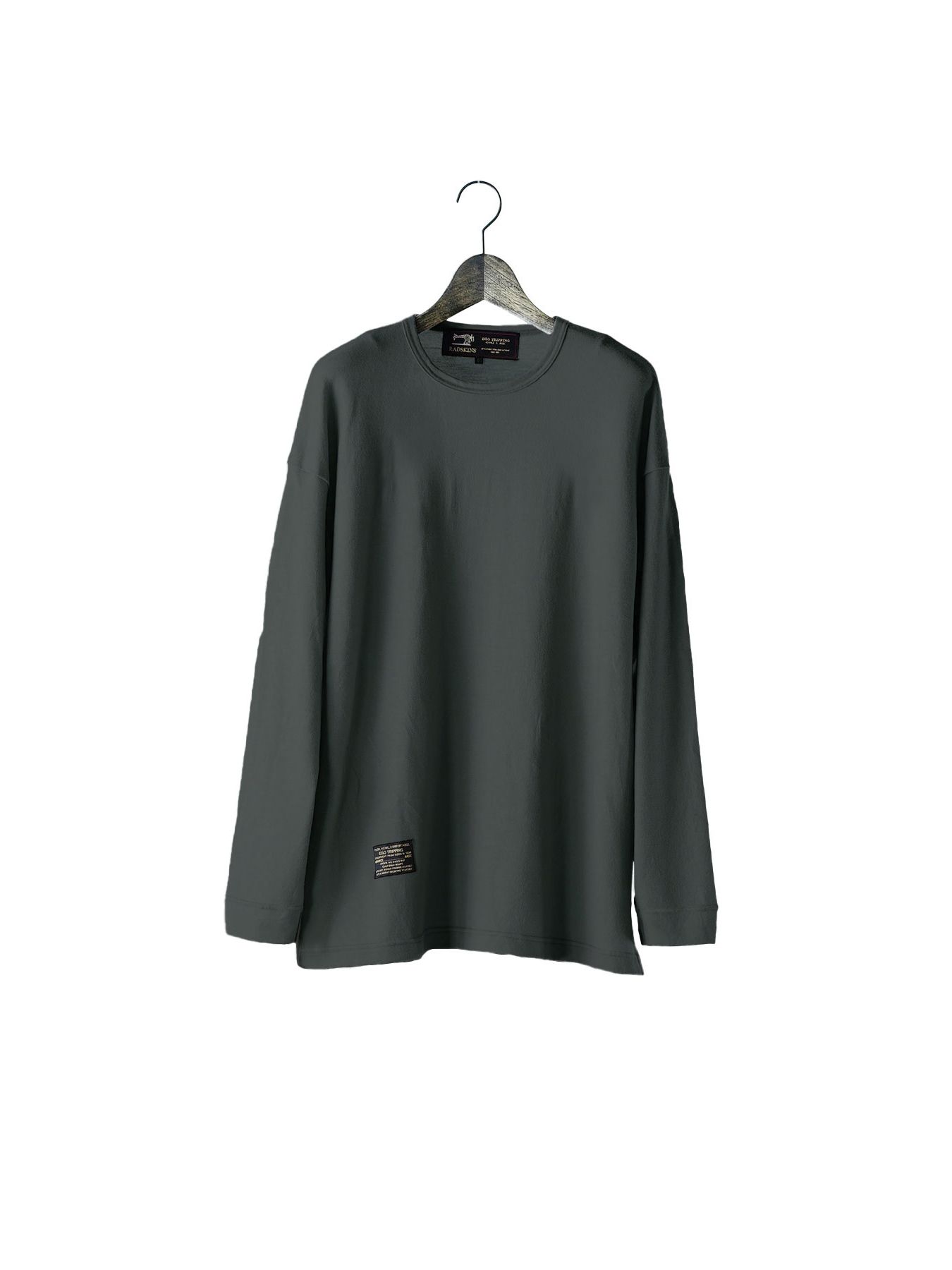 【予約品】 WASHABLE WOOL TEE / ウールTシャツ / グレー