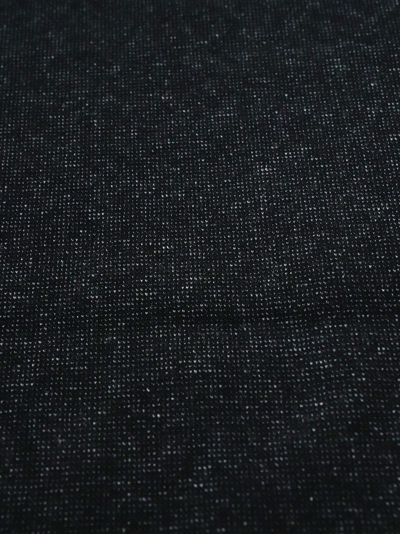 【予約品】 LUXEWEAVE / ハイネック / ドットブラック