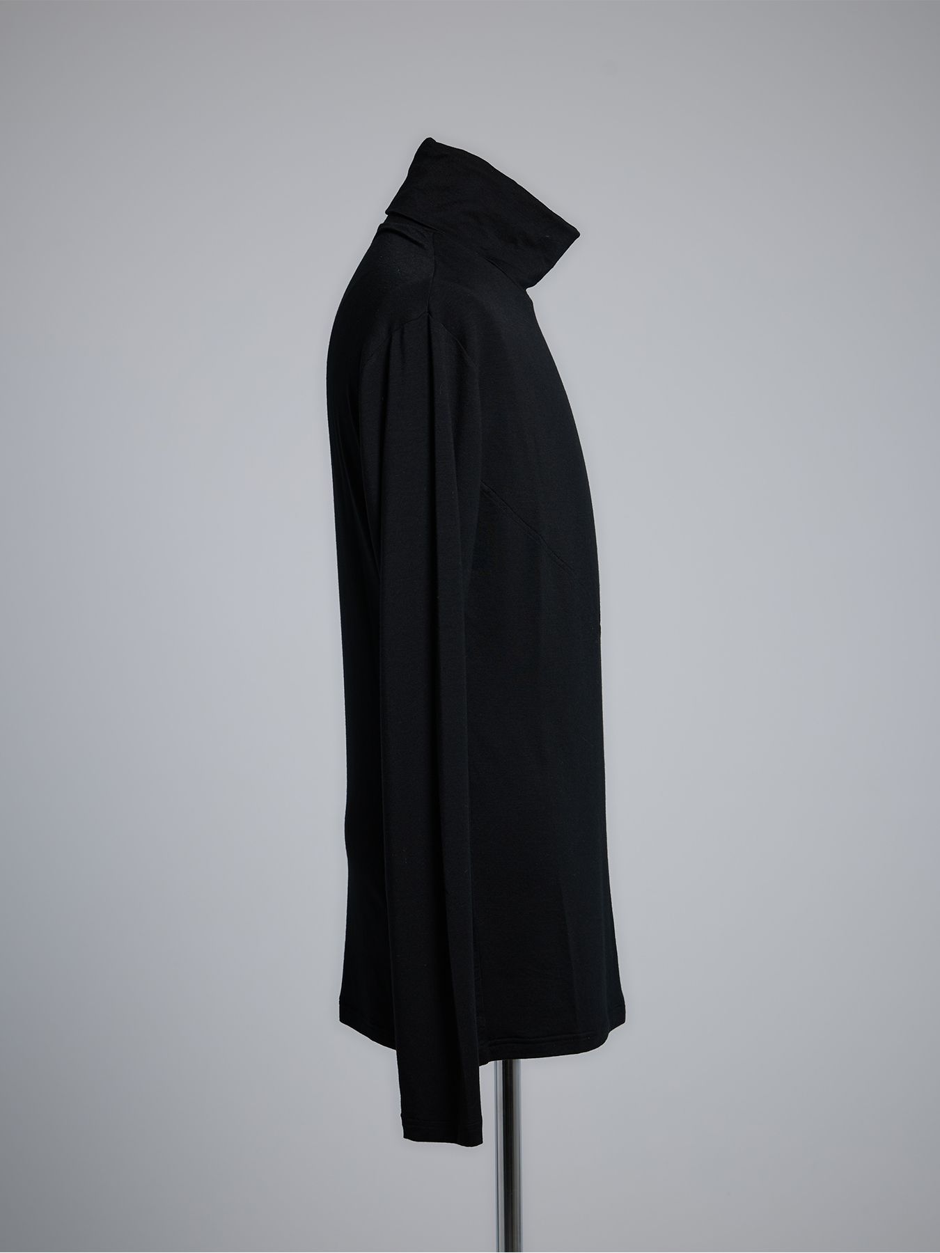 【予約品 5月18日(日) 締切】High Neck Turtle / ハイネックタートル / ブラック