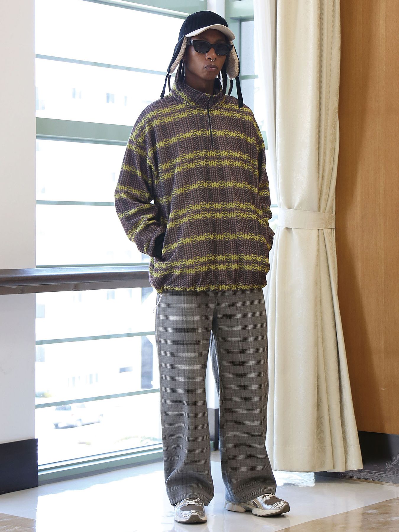 JAUNT PANTS / GRAY【QUOLT】