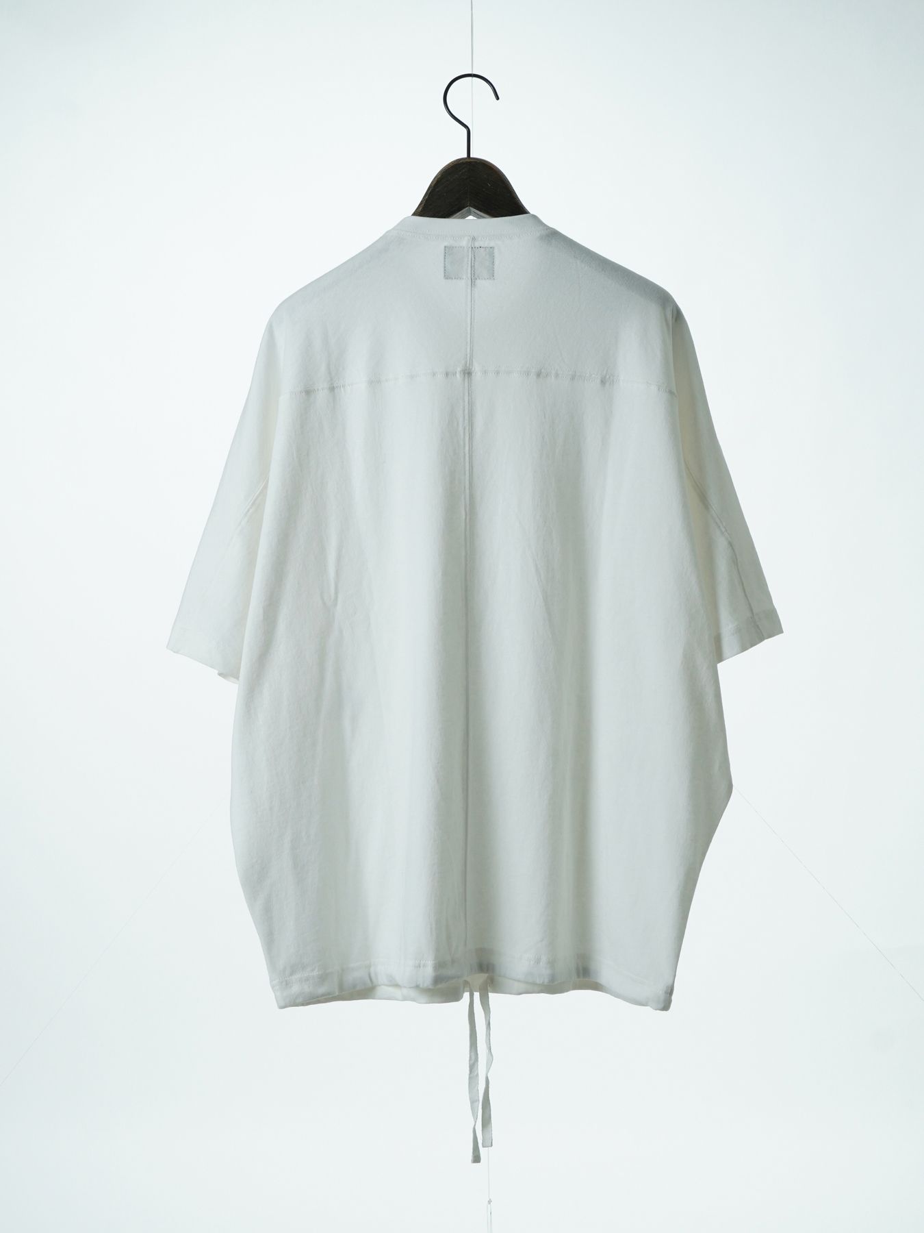 【予約品 2月1日(日) 締切】KITE TEE frocky / フロッキープリント ニットT / ホワイト