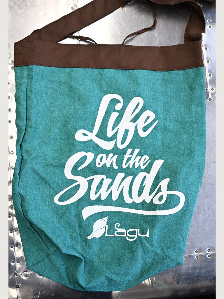 【予約品】 RESOUND X Lagu Blanket&ecobag  / ブランケット＆エコバッグ / ターコイズ