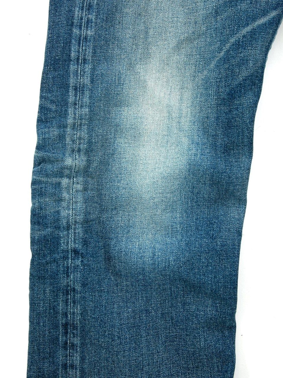 12.5oz Organic Cotton Stretch Denim Regular Straight Jeans / 12.5oz オーガニックコットン ストレッチデニム レギュラーストレート  / 1977 / インディゴUSED
