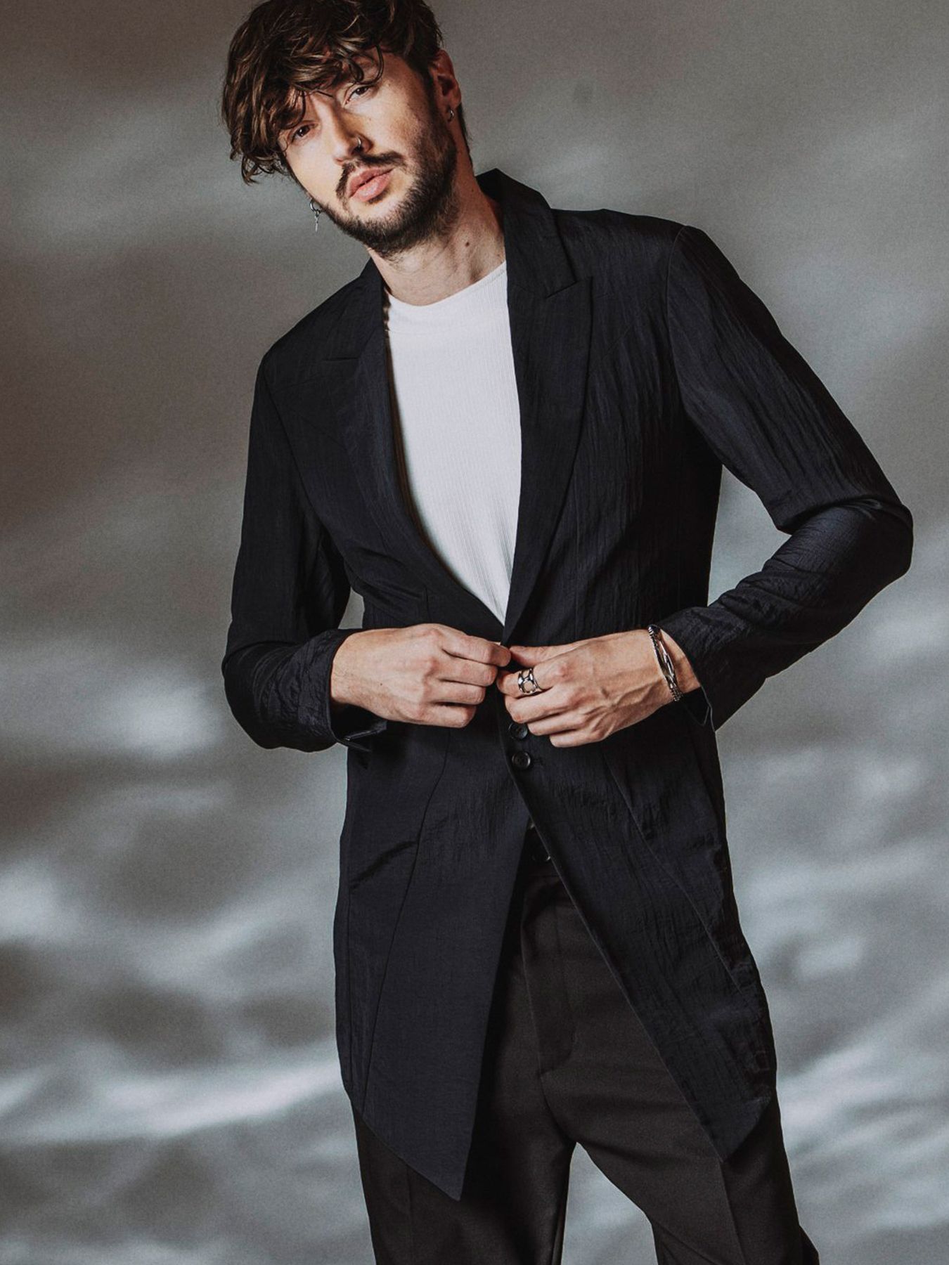 マルチシーム4B-ロングJKT / ブラック【NO ID.】