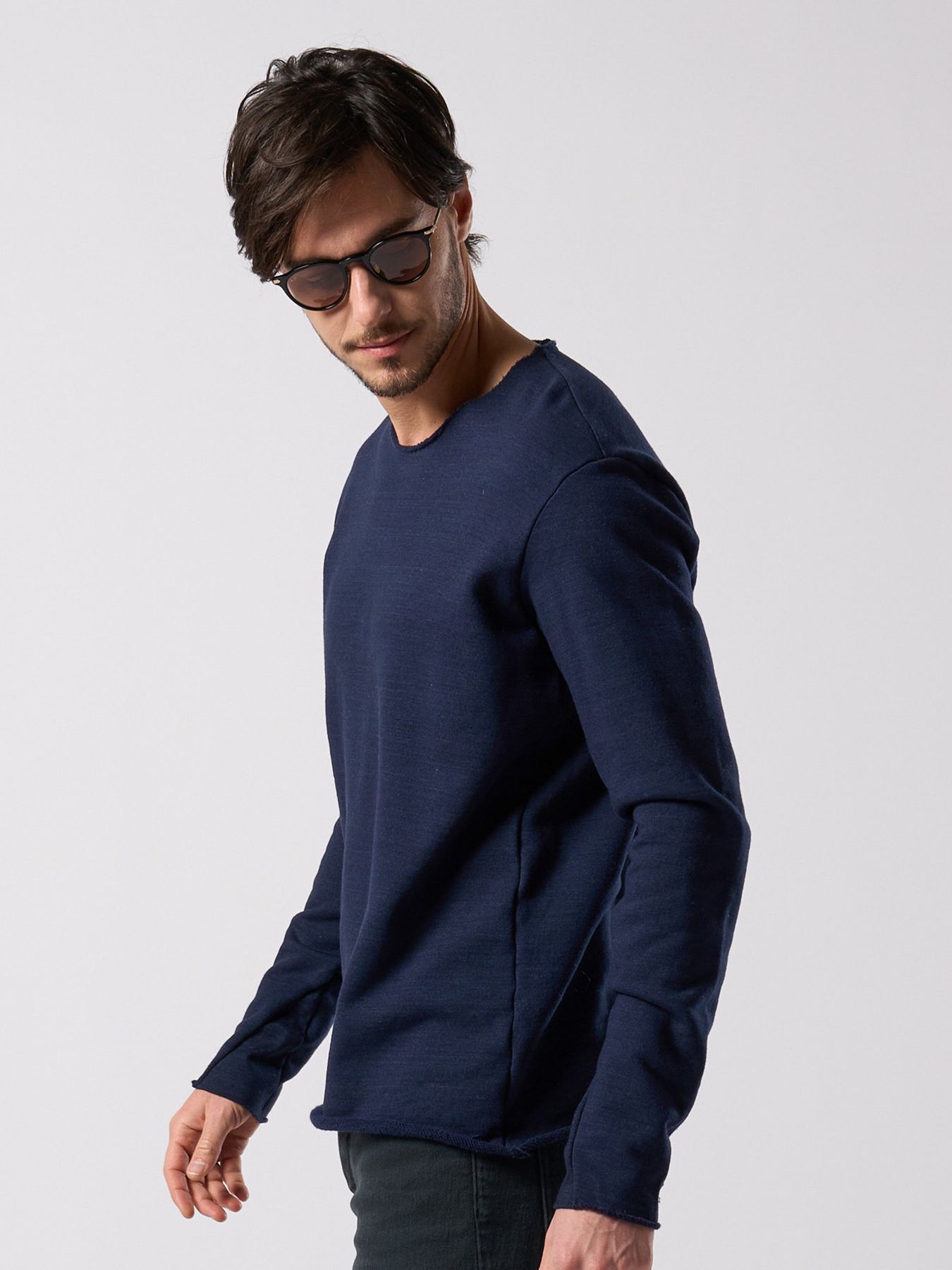 【予約品 4月19日(日) 18時締切】cut-off light sweatshirt / カットオフ ライト スウェットシャツ / インディゴ