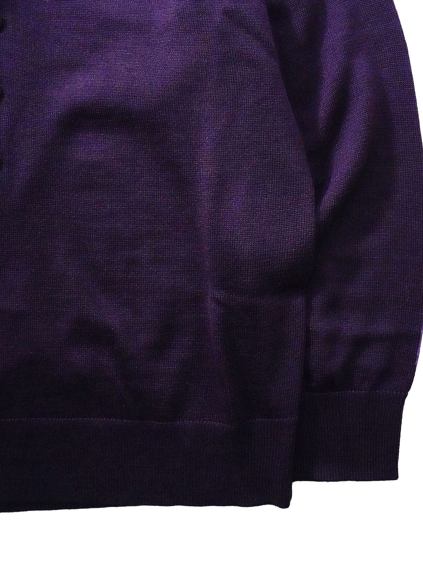 【予約品】 POLOPRO / ニットポロ / パープル