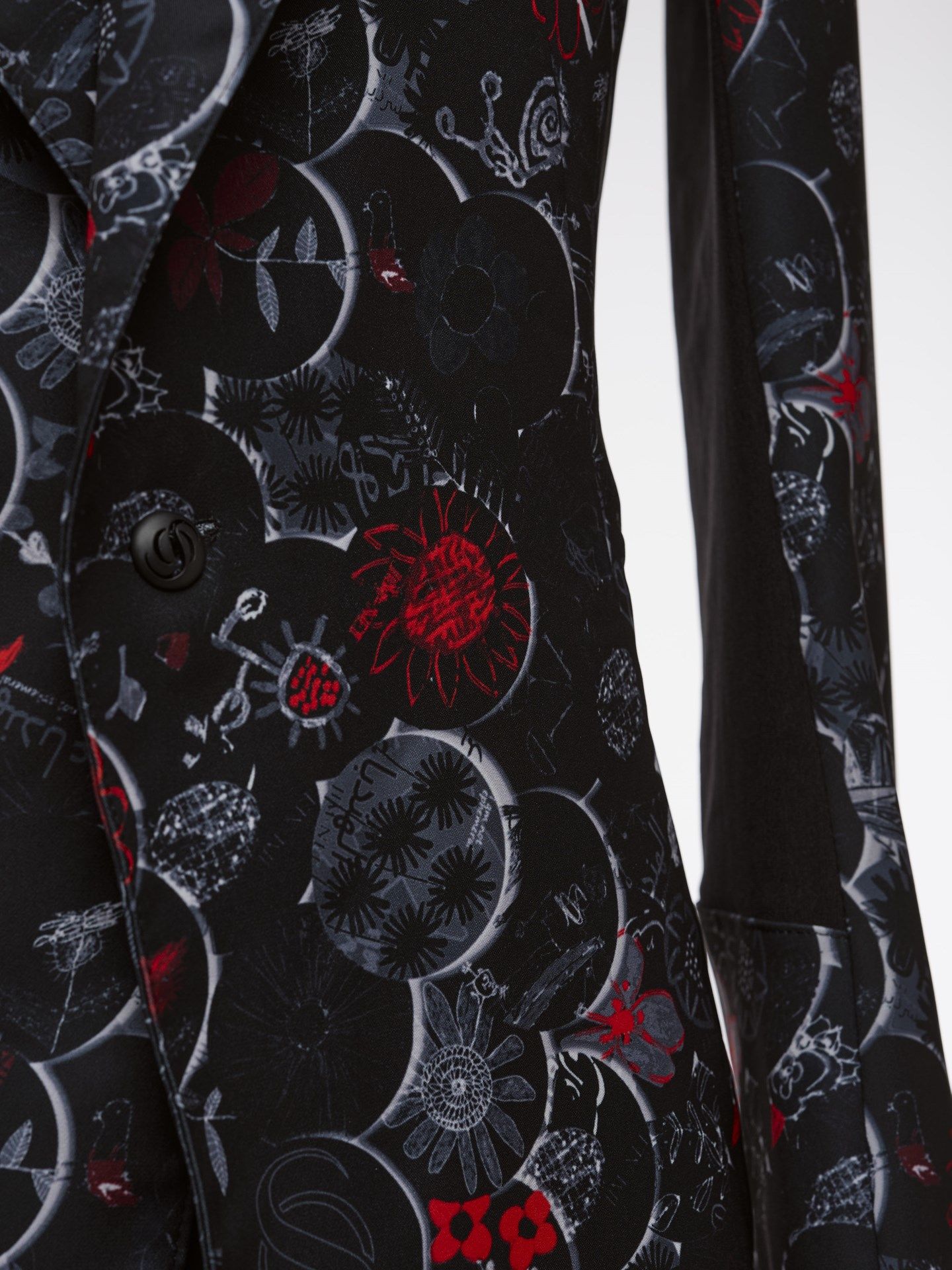 《予約品》 Anchor Flare Jacket / フレアジャケット / ブラックEDEN 【THE ONENESS】