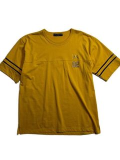 《予約品8月31日 23時55分締め》 SIDE LINE TEE A / Tシャツ / イエロー 【roarguns 】 2024年2月入荷予定