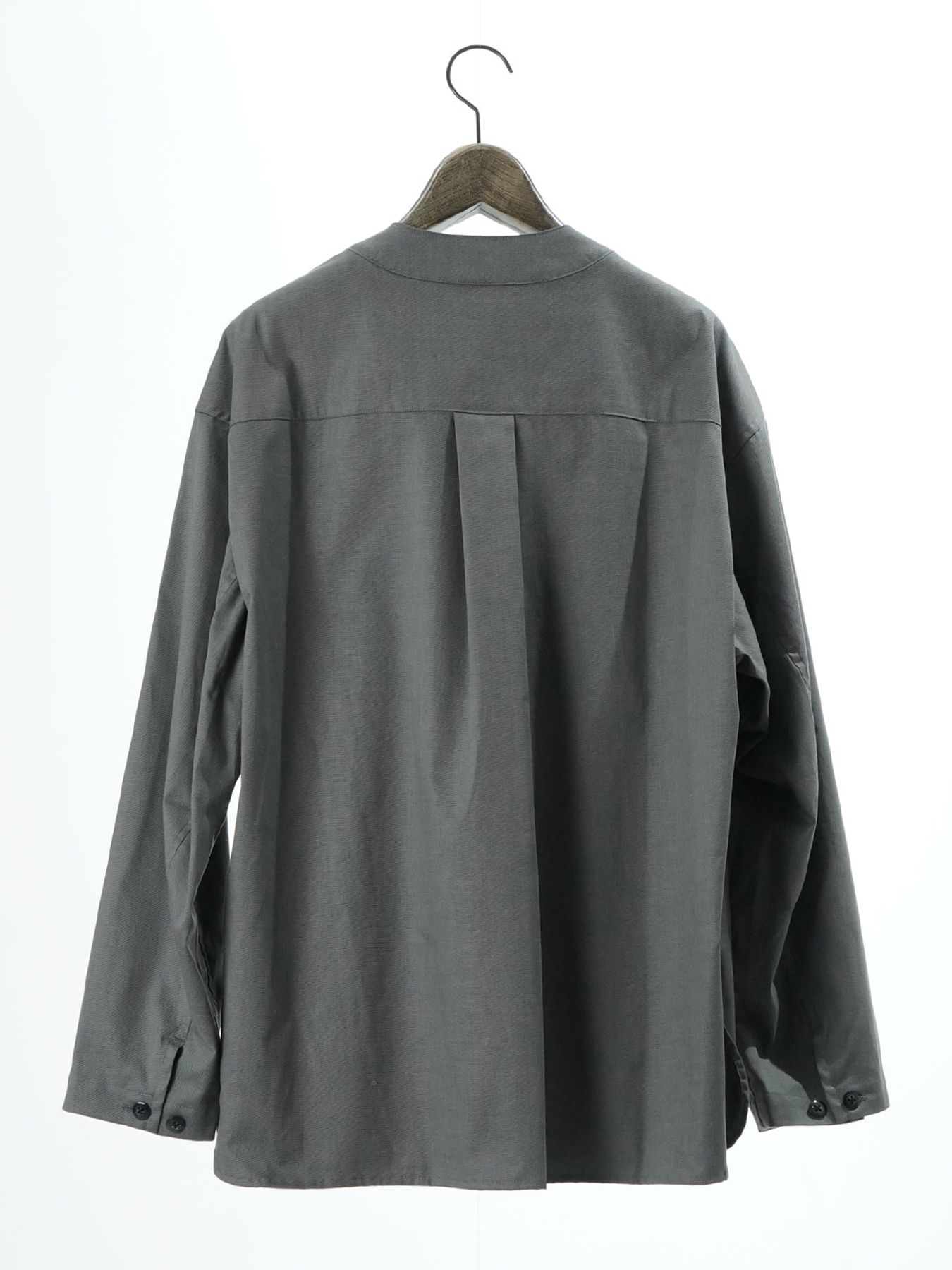 【予約品 11月23日(日) 締切】BASEBALLSHIRTS / ベースボールシャツ / moku.CHARCOAL