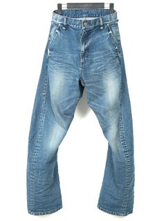12.5oz Organic Cotton Stretch 3D Wide Straight Jeans / 12.5oz オーガニックコットン ストレッチデニム 3D ワイドストレート ジーンズ / RAD CLUB / インディゴ