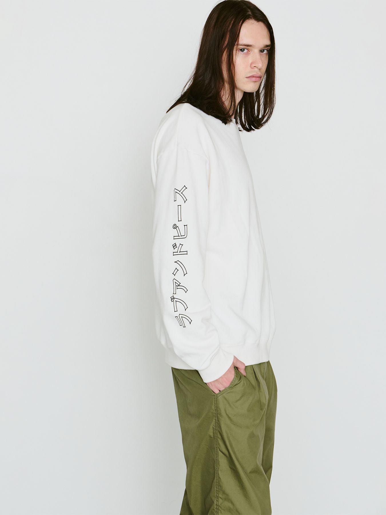 【予約品 8月10日(日) 締切 】C/N GABADINE PT / コットン/ナイロン ギャバジンパンツ / カーキ