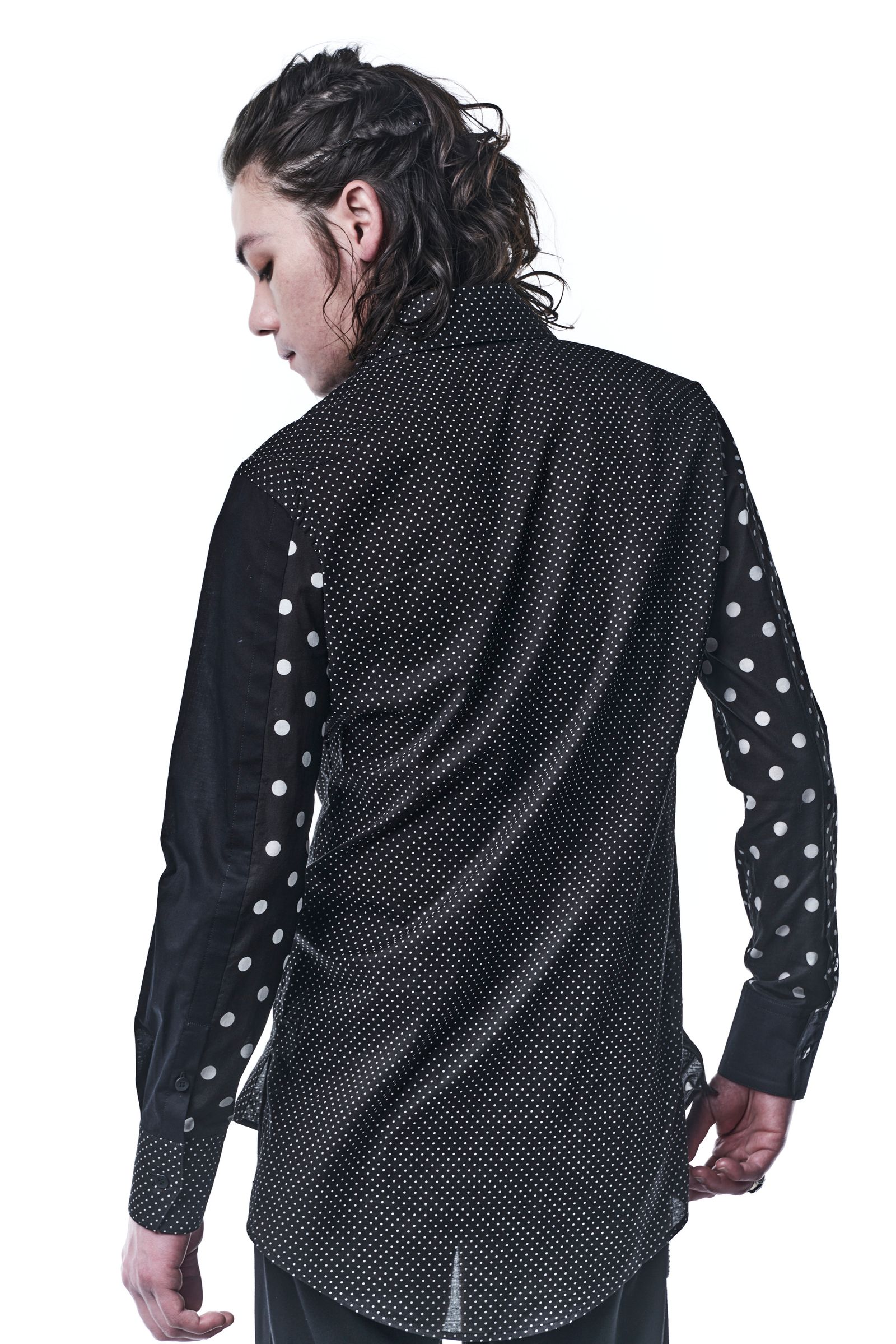 《予約品》 Shirts シャツ CrazyDotLoan / Black 【kiryuyrik】 7月入荷予定