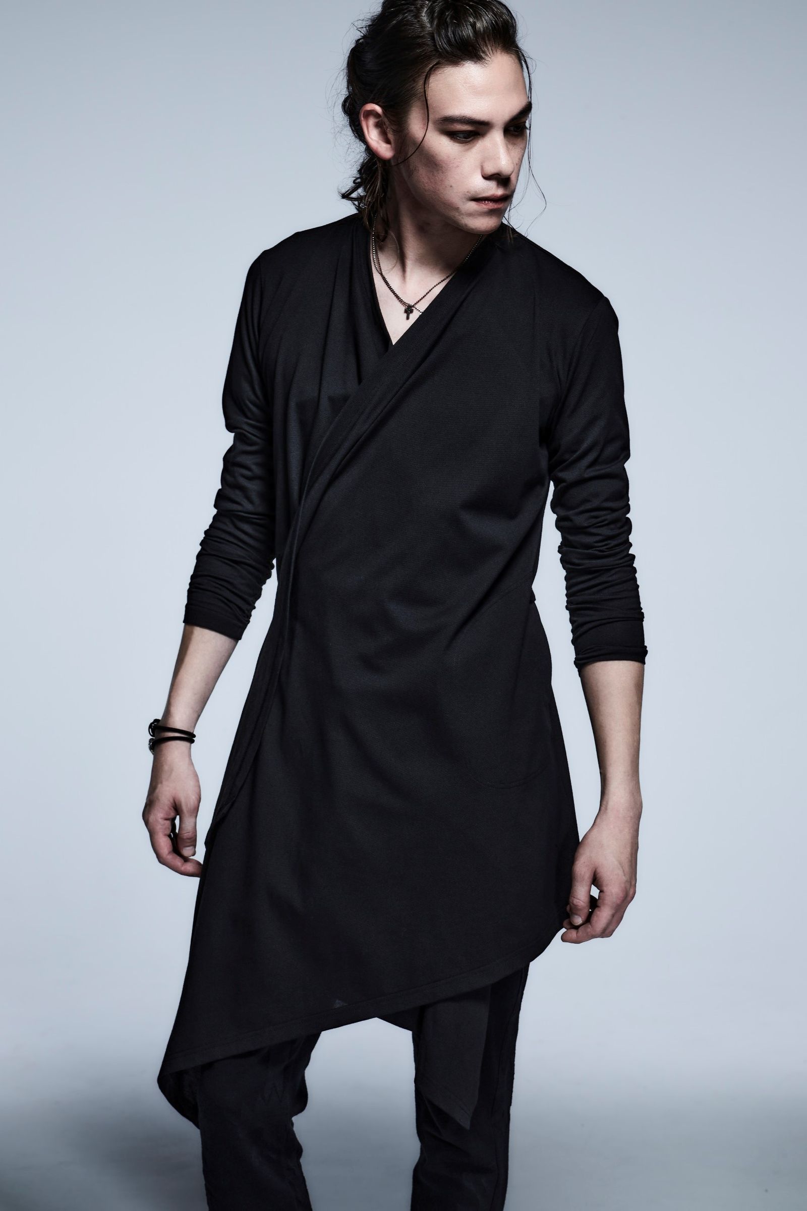 《予約品》 WrapFlareCardigane / Black 【kiryuyrik】 2月入荷予定