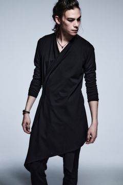 《予約品》 WrapFlareCardigane / Black 【kiryuyrik】 2月入荷予定