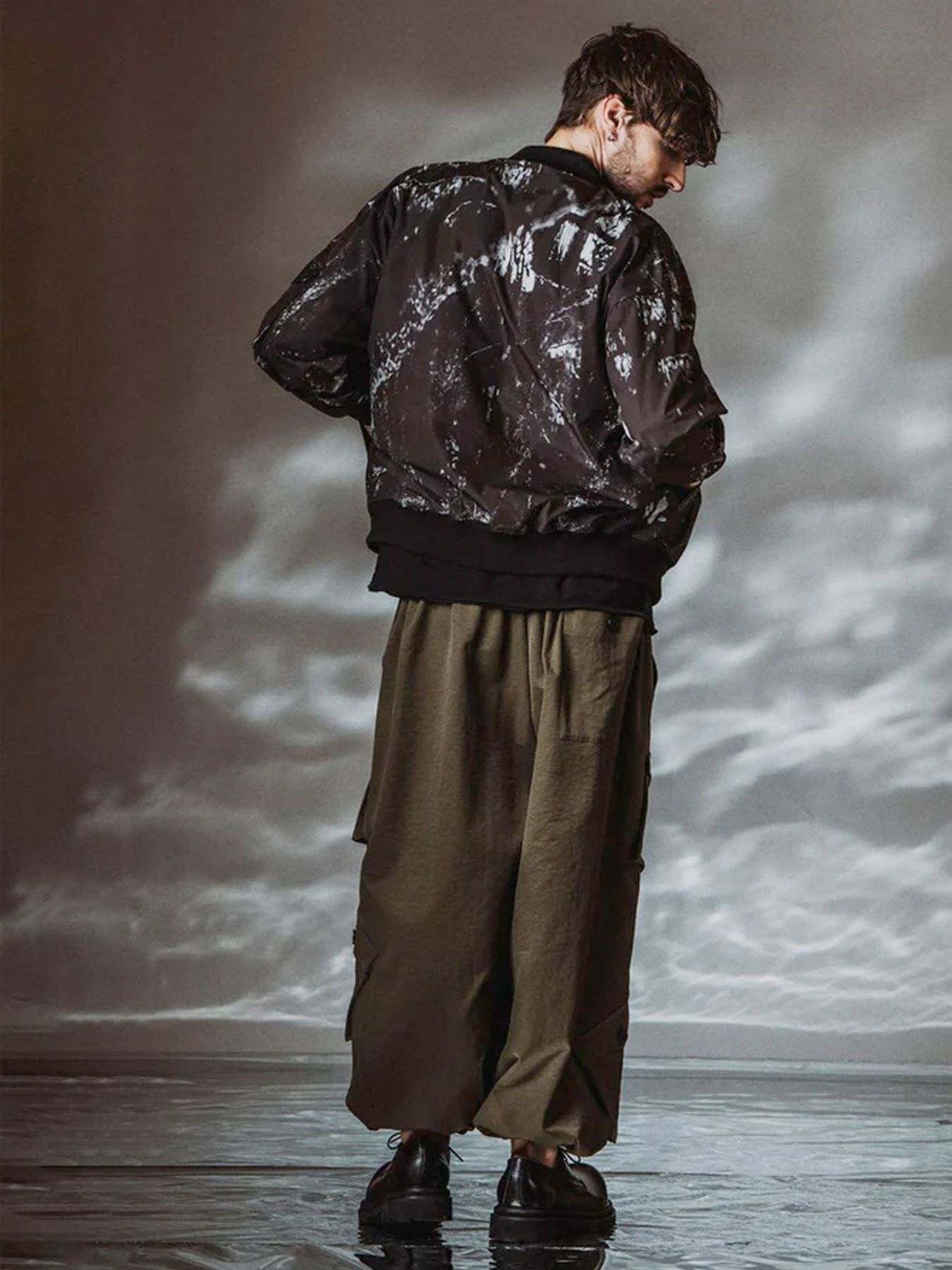 ライダースBIG-MA-1-BLZ / リアルツリーカモフラージュ【NO ID.】