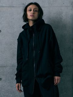 FRAGFORM ZIP HOODIE / ジップフーディー / BLACK