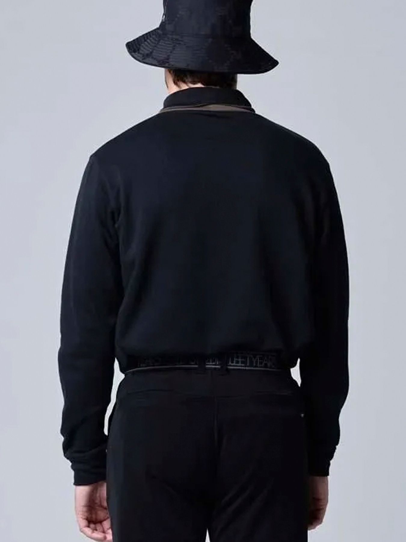 SOFT BULKY LAYERED HIGH NECK SHIRTS / レイヤードハイネック / ブラック【SY32 by SWEET YEARS GOLF】