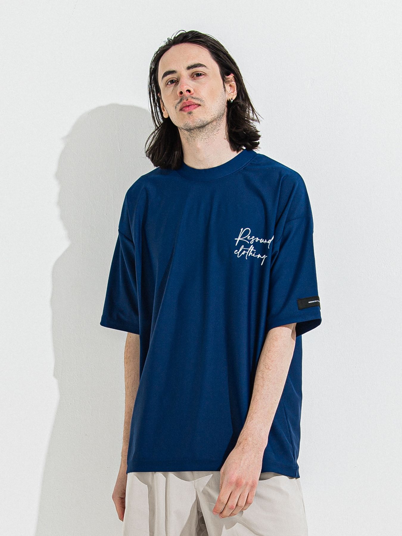 【予約品 】ID RASH OVER T / ラッシュガード IDオーバーサイズTシャツ / ネイビー