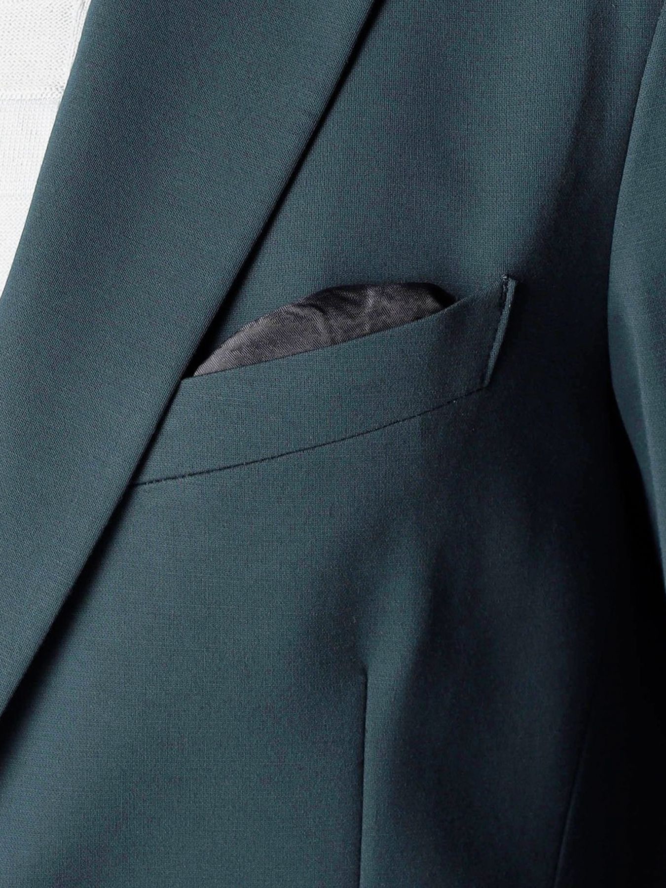 スムースジャージ2Bジャケット / ブラック 【NICOLE CLUB FOR MEN】