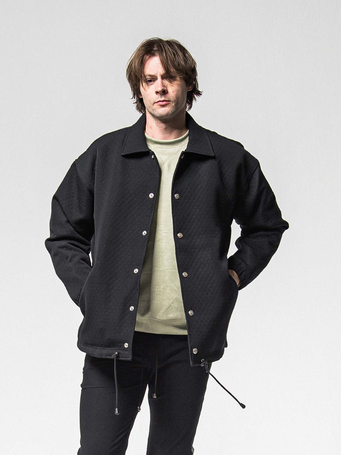 【予約品 8月31日(日) 締切】FUR COACH JK / ファーコーチジャケット / ブラック