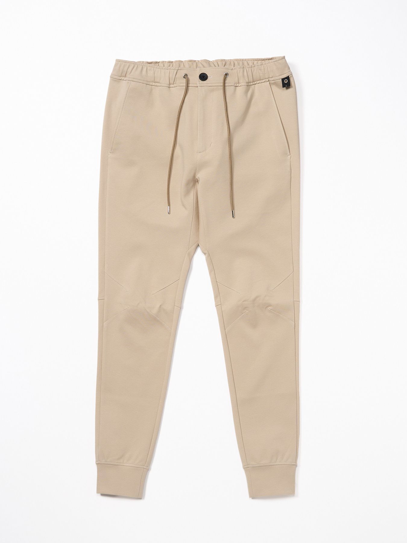【予約品 9月23日(火) 締切】basic rib sweat pants / ベーシック リブスウェットパンツ / ライトベージュ