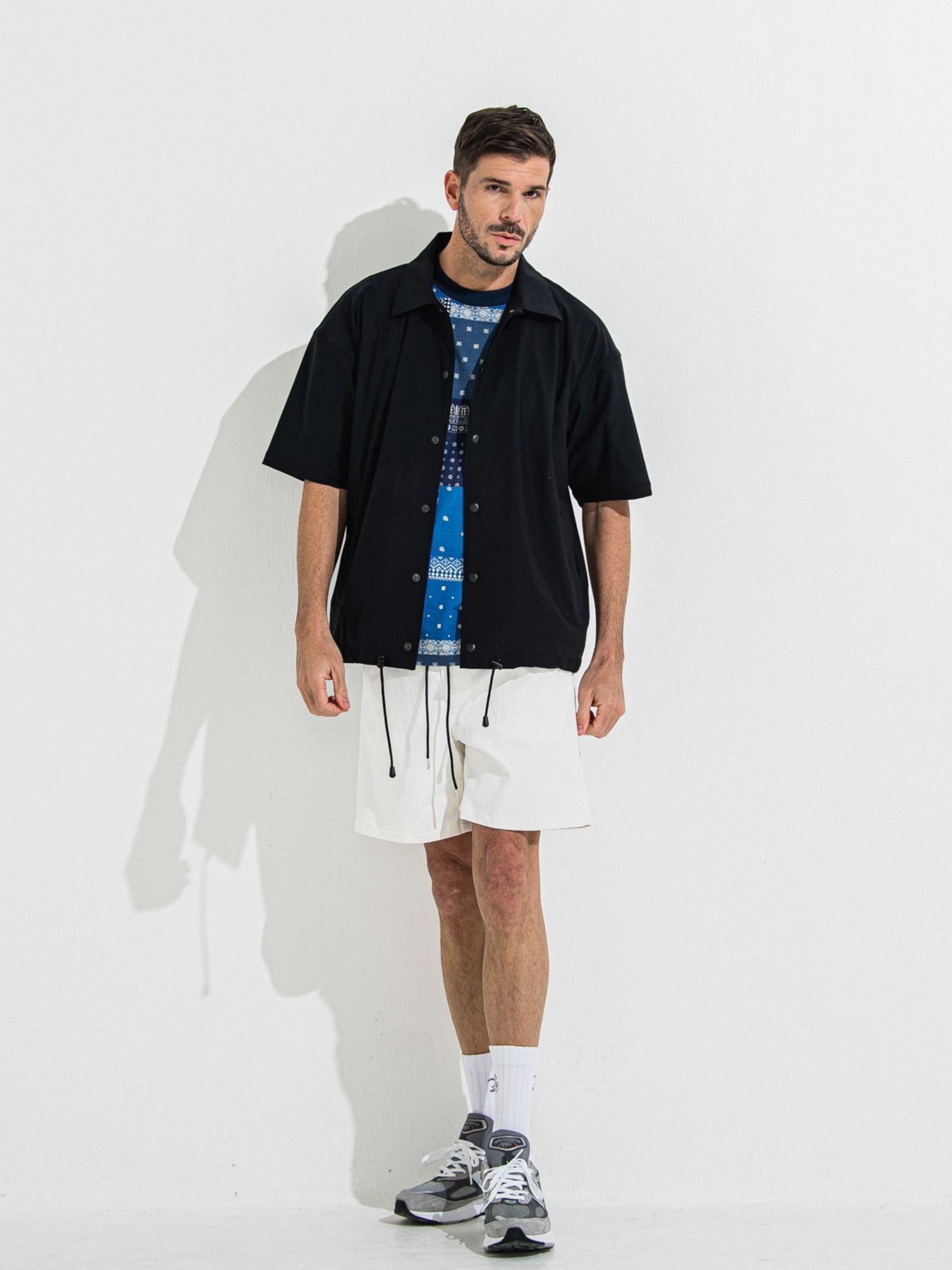 【予約品】DENIM JERSEY SHORTS / デニムジャージショーツ / ホワイト