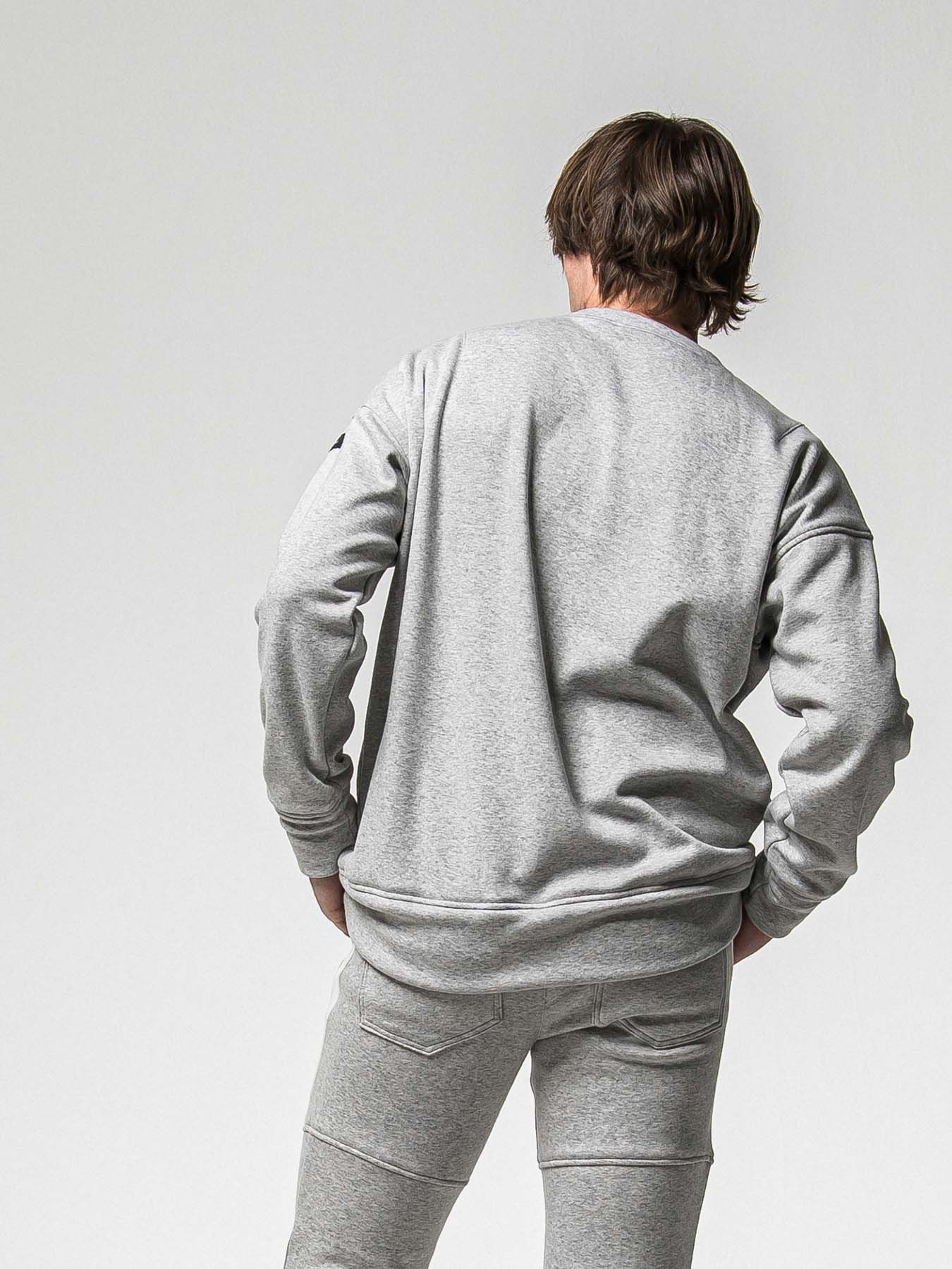 【予約品 8月31日(日) 締切】FRIDAY OLD LOGO VEROURS FLEECE TRAINER / FRIDAYコラボ オールドロゴ ベロアフリース トレーナー / グレー
