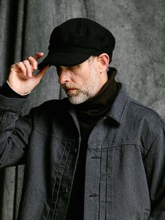 【予約品 4月19日(日) 18時締切】jersey engineer cap / ジャージ エンジニアキャップ / ディープブラック