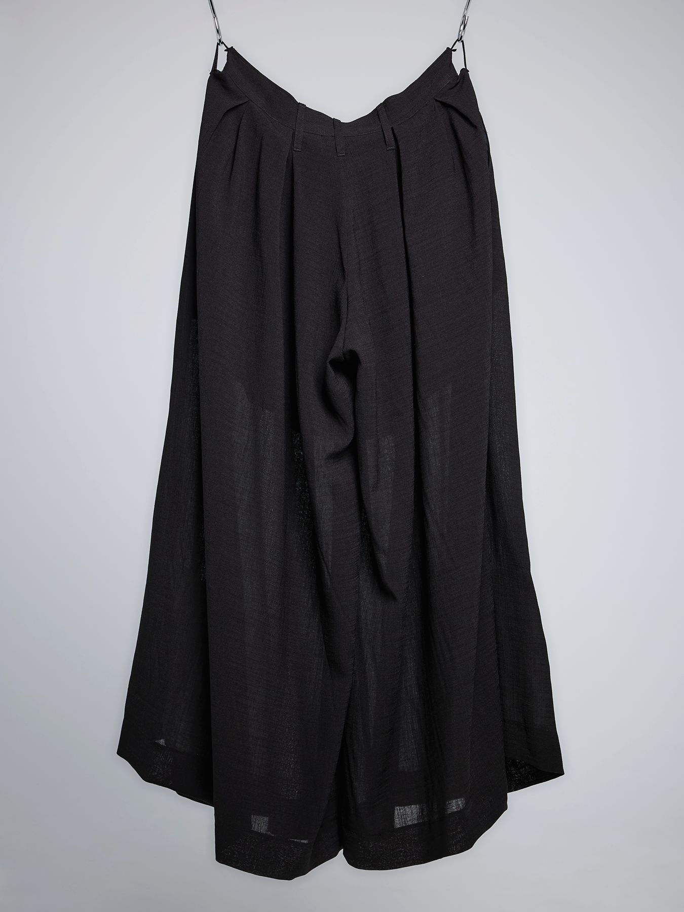 Drape Slacks / ドレープスラックス / ブラック