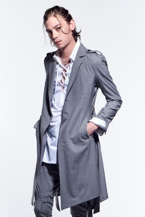 《予約品》 FlareJacket テーラードジャケット TWS-Stretch / Grey 【kiryuyrik】 1月入荷予定