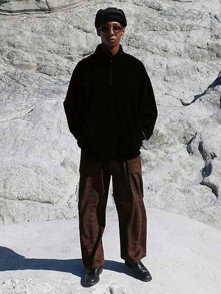 ADEL PANTS / BOURDEAX-RED / QUOLT クオルト