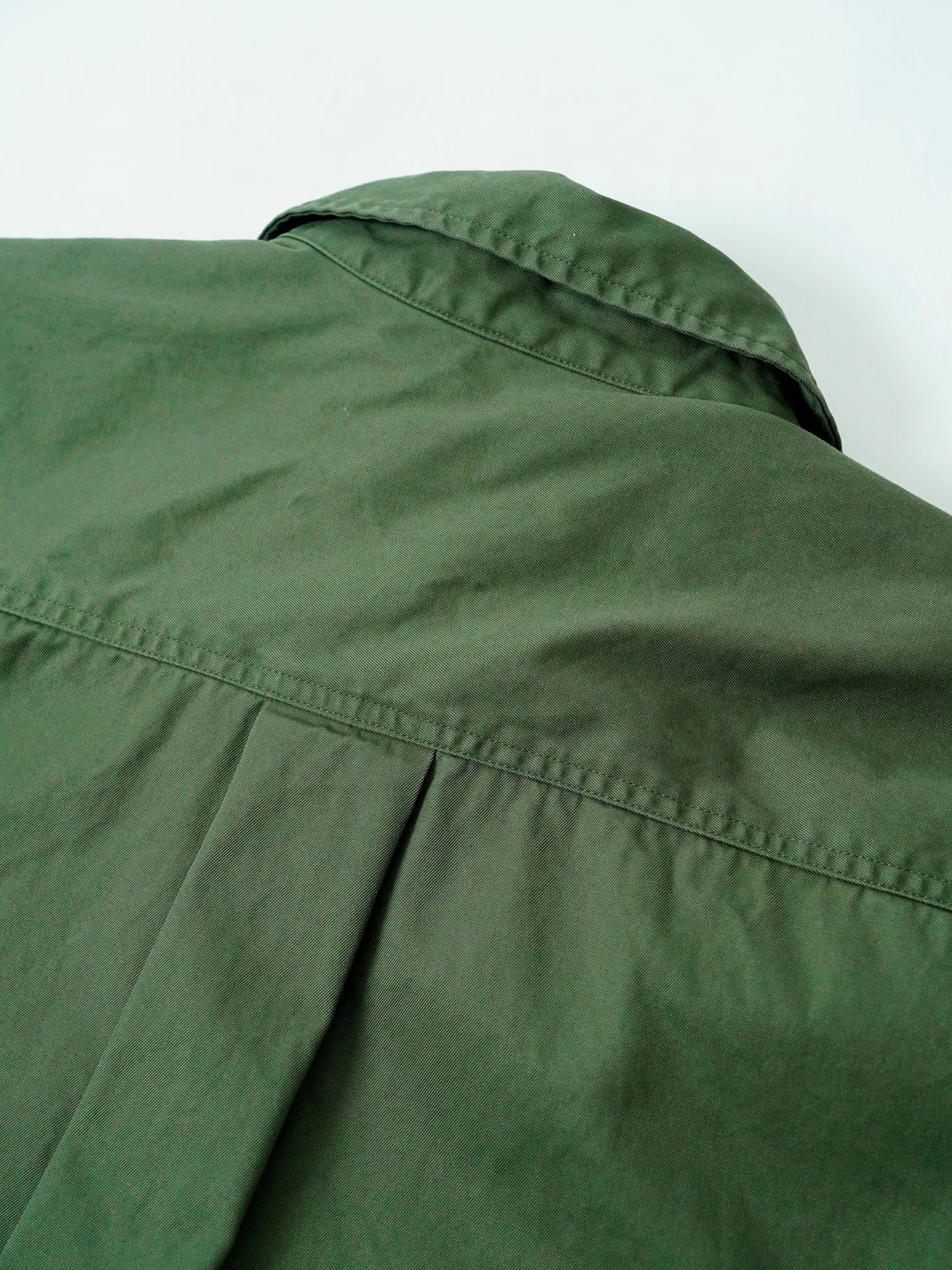 【予約品 11月9日(月) 締切】MILITARYSHIRT Armytwill / アーミーツイルミリタリーシャツ / オリーブドラブ