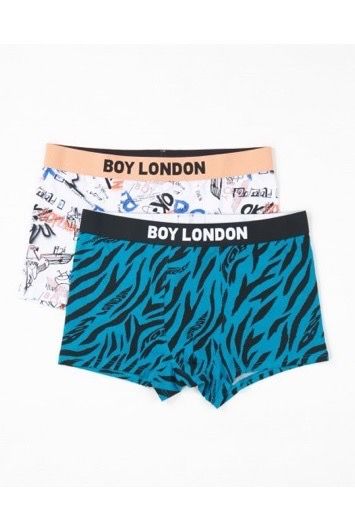 ZEBRA&PAINT 2PAC BOXER BRIEFS ボクサーパンツ / マルチブルー