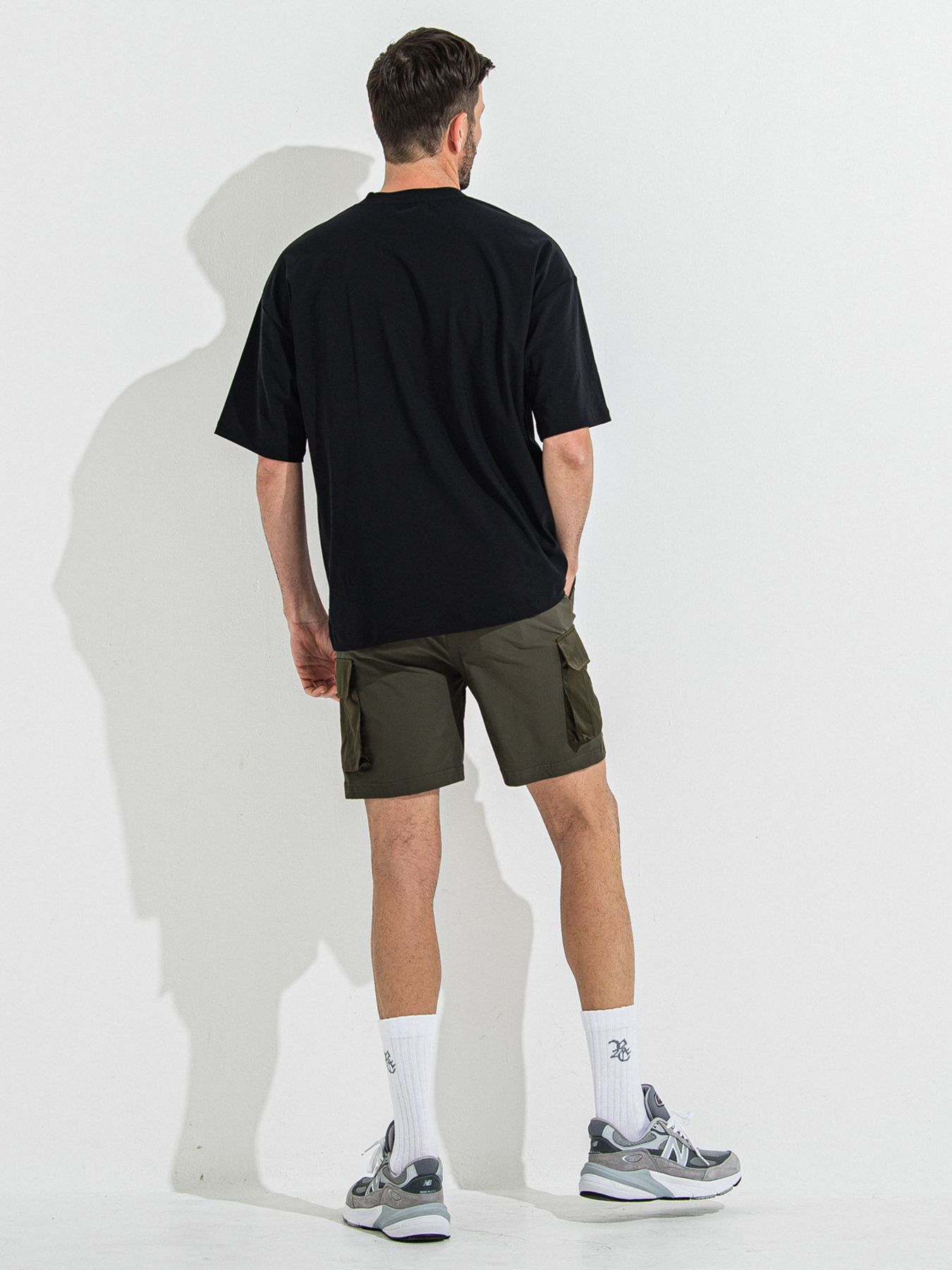 【予約品 】OX JERSEY OVER TEE / オックスジャージオーバーサイズTシャツ / ブラック