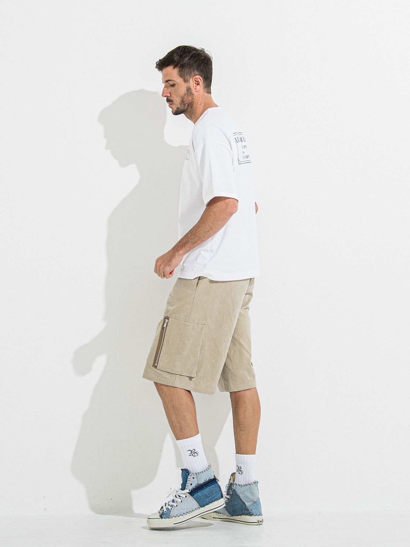 【予約品 】DAVID CARGO HALF PANTS / デヴィッドカーゴハーフパンツ / ヴィンテージベージュ