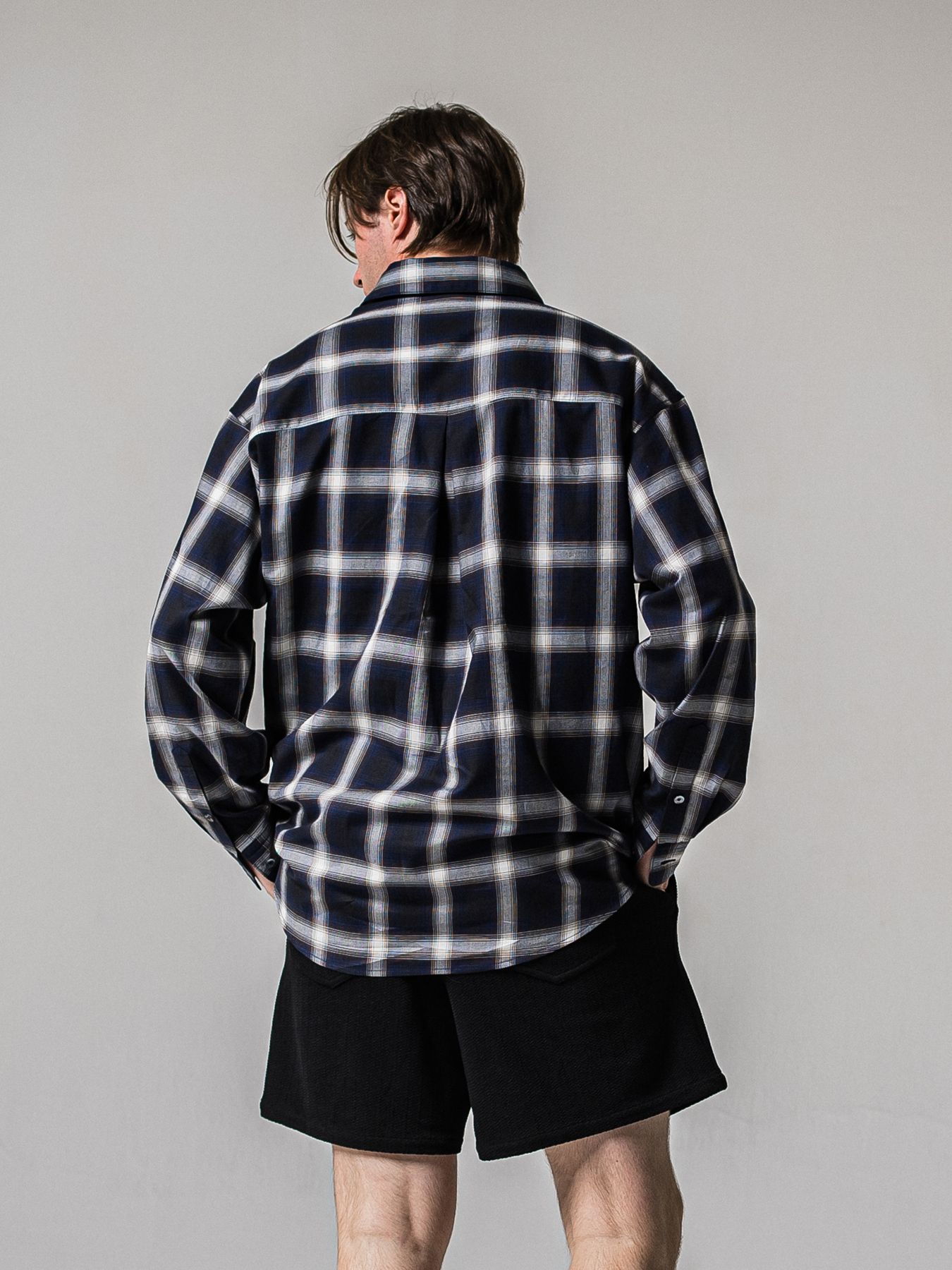 【予約品 11月16日(日) 締切】PULL JACK SHIRTS / プルオーバー ジャックシャツ / ネイビー