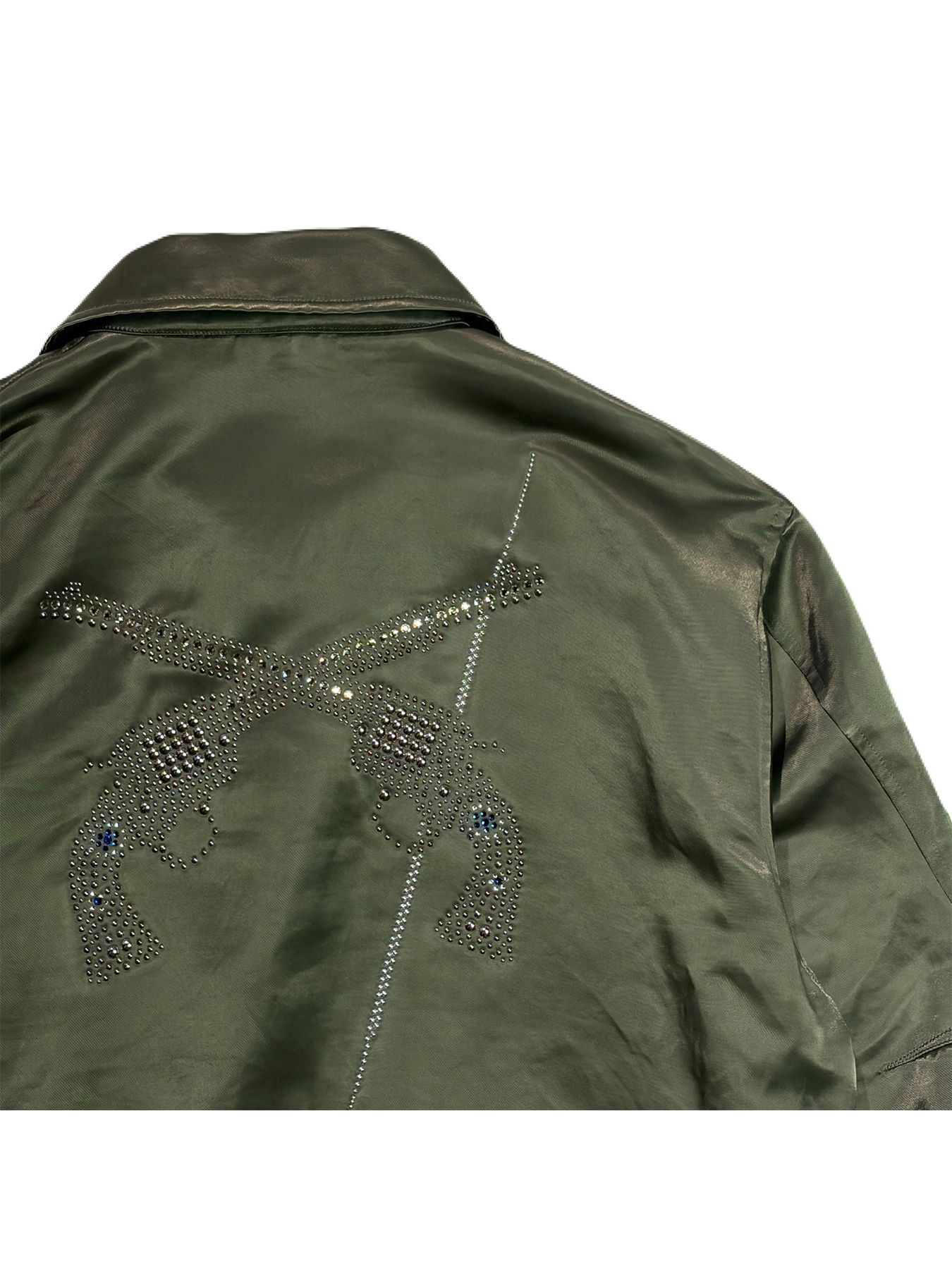 【予約品 8月23日(日) 締切】CO/NY JKT PAT/METAL / メタル / カーキ