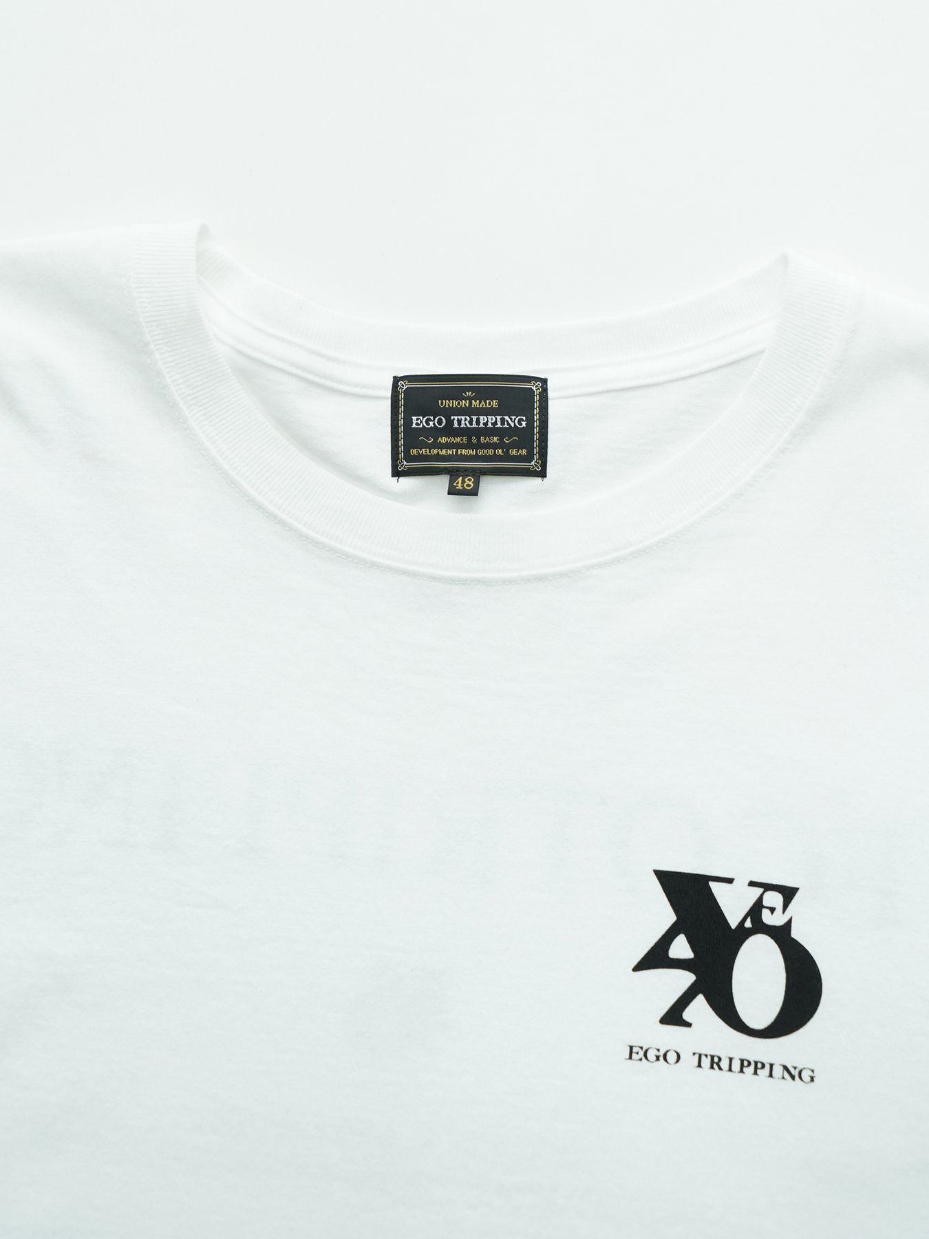 【予約品 11月23日(日) 締切】PRINTTEE-B short / ロゴプリント Tシャツ / WHITE