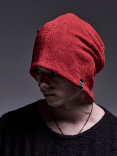 【予約品 】パイソンジャガードCap / キャップ / レッド