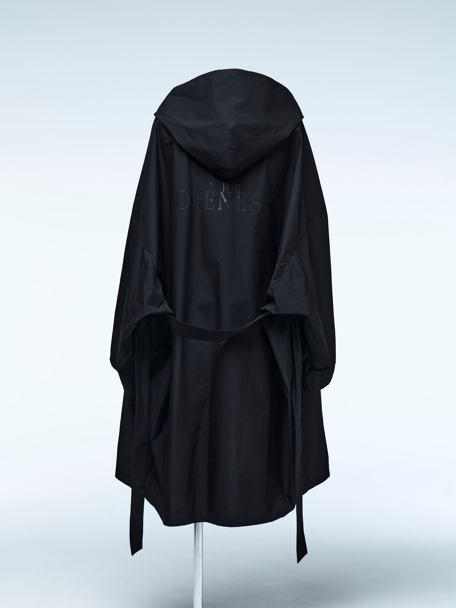 《予約品4月23日18時締め》 HAORI-Hoodie / 羽織  / ブラック 【THE ONENESS】 6月中入荷予定