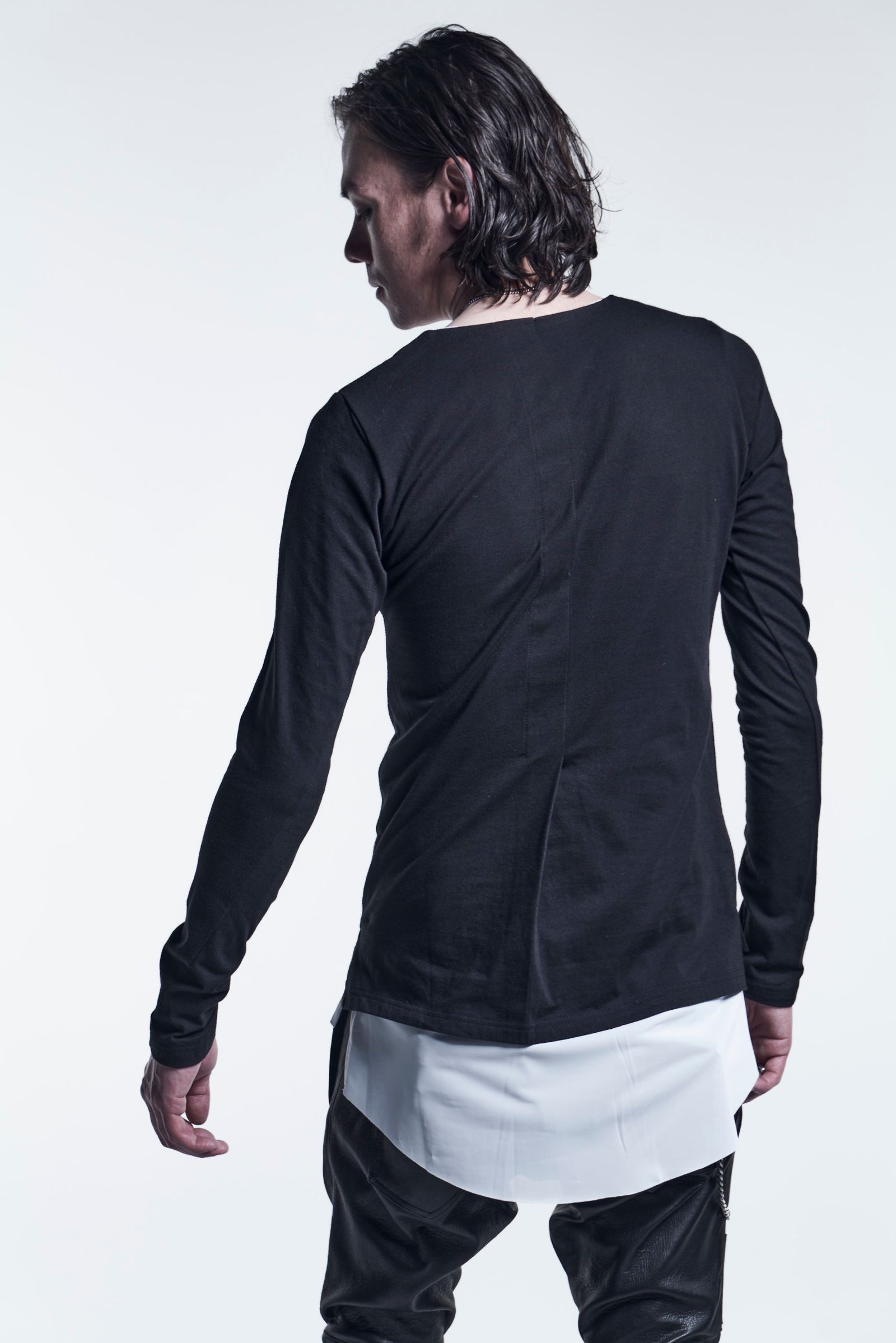 《予約品》 LayeredFrillT-Shirts Jersey / Black&White 【kiryuyrik】 6月入荷予定