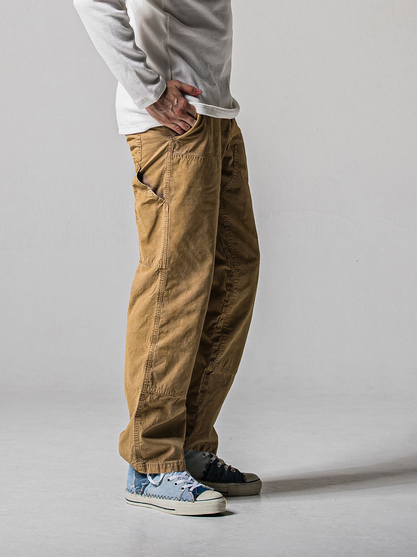 【予約品 11月16日(日) 締切】DOUBLE KNEE PT / ダブルニーワークパンツ / ダークブラウン