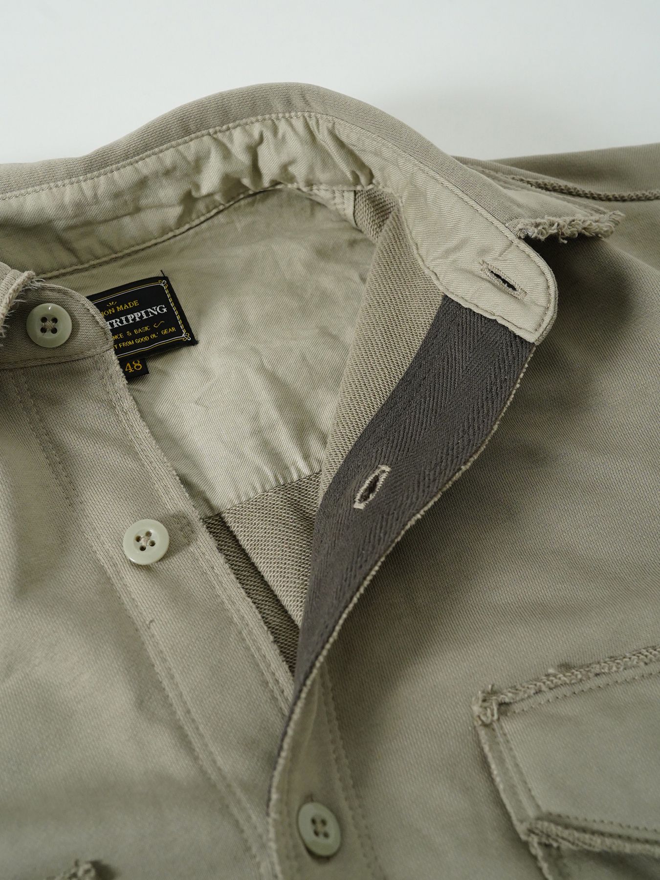 【予約品 7月5日(日) 締切】SWEAT OVERSHIRTS / スウェットオーバーサイズシャツ / グレー