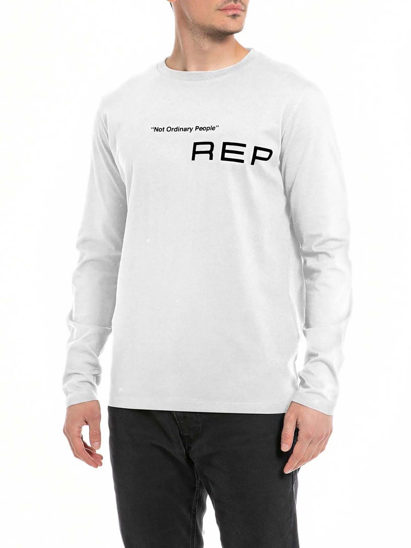 ベーシックジャージー ロングTシャツ / ホワイト